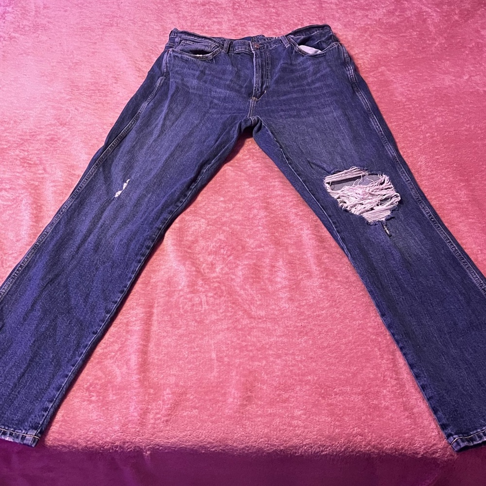 High rise size 17 jeans